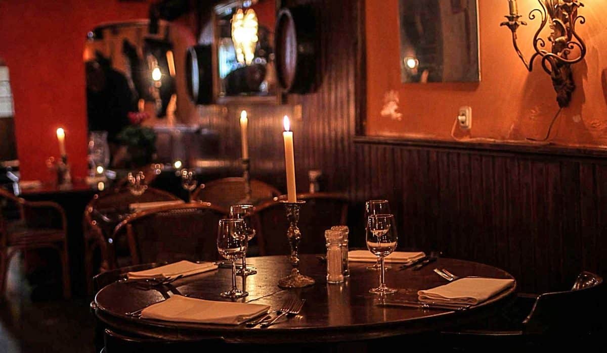 acteur undercover romantisch etentje