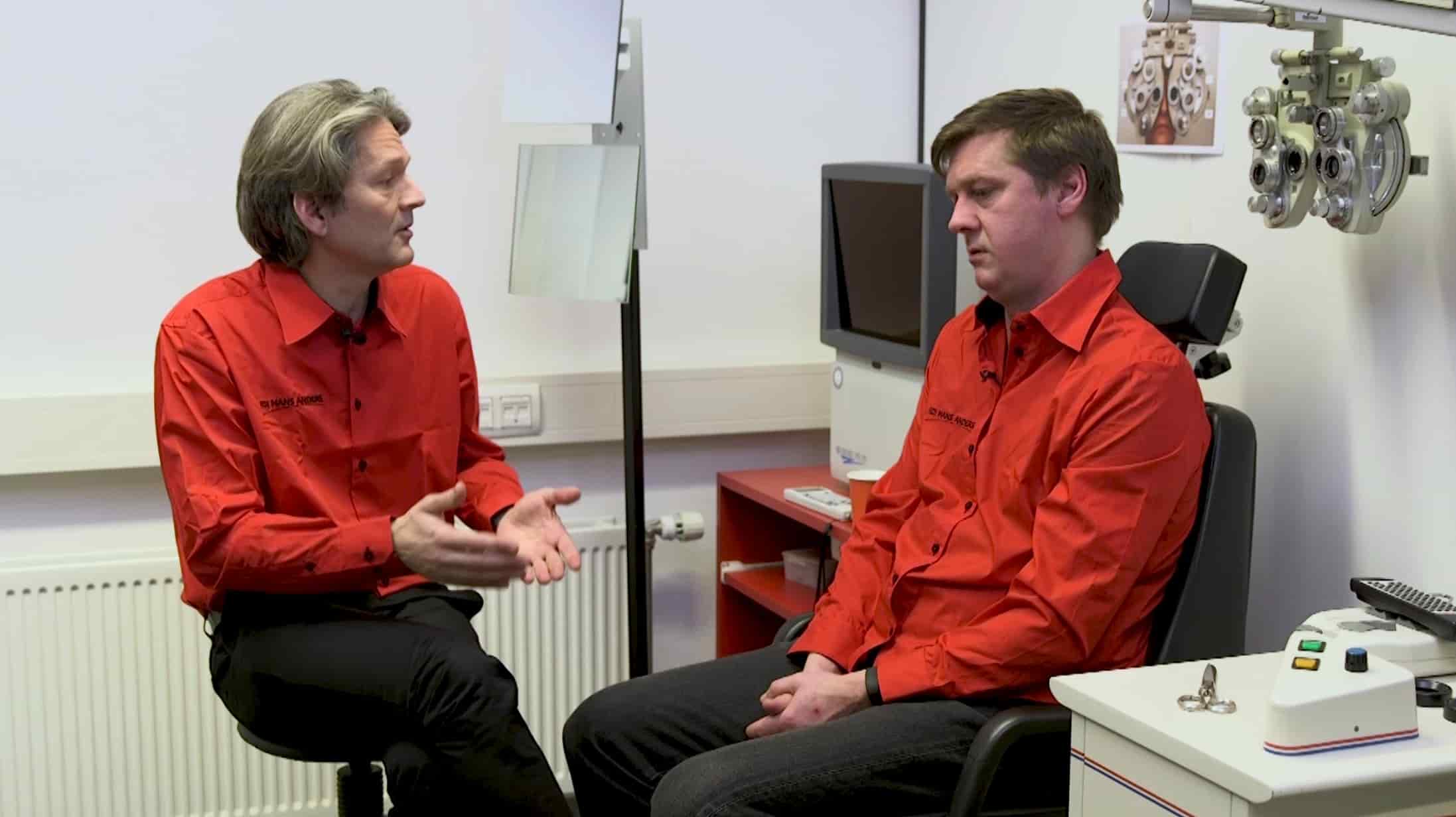 Huureenacteur voor E-learning Hans Anders