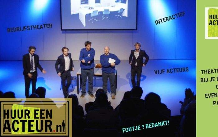 bedrijfstheater HuureenActeur meerdere acteurs