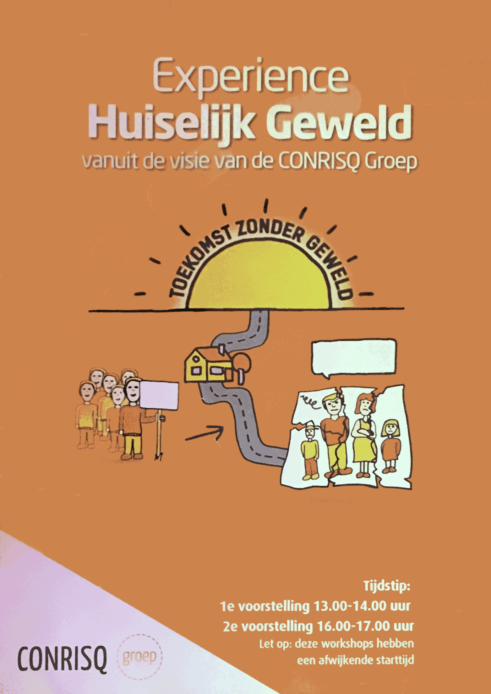 flyer CONRISQ-groep HuureenActeur